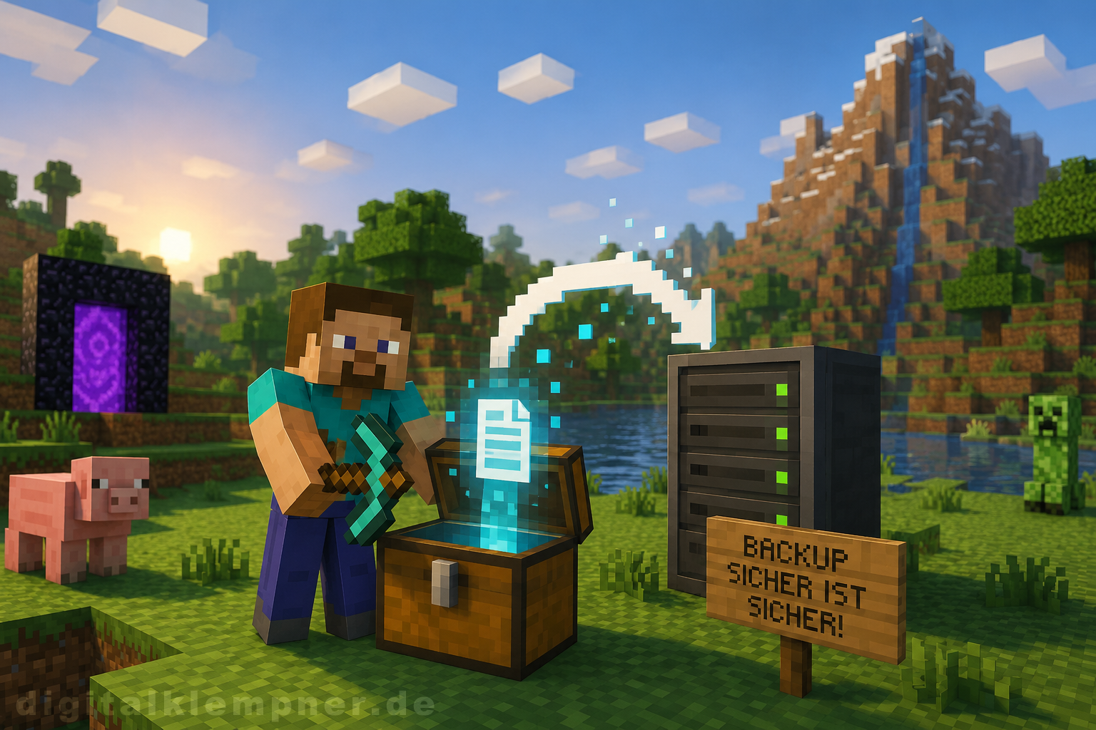 Minecraft-Backup-Strategie